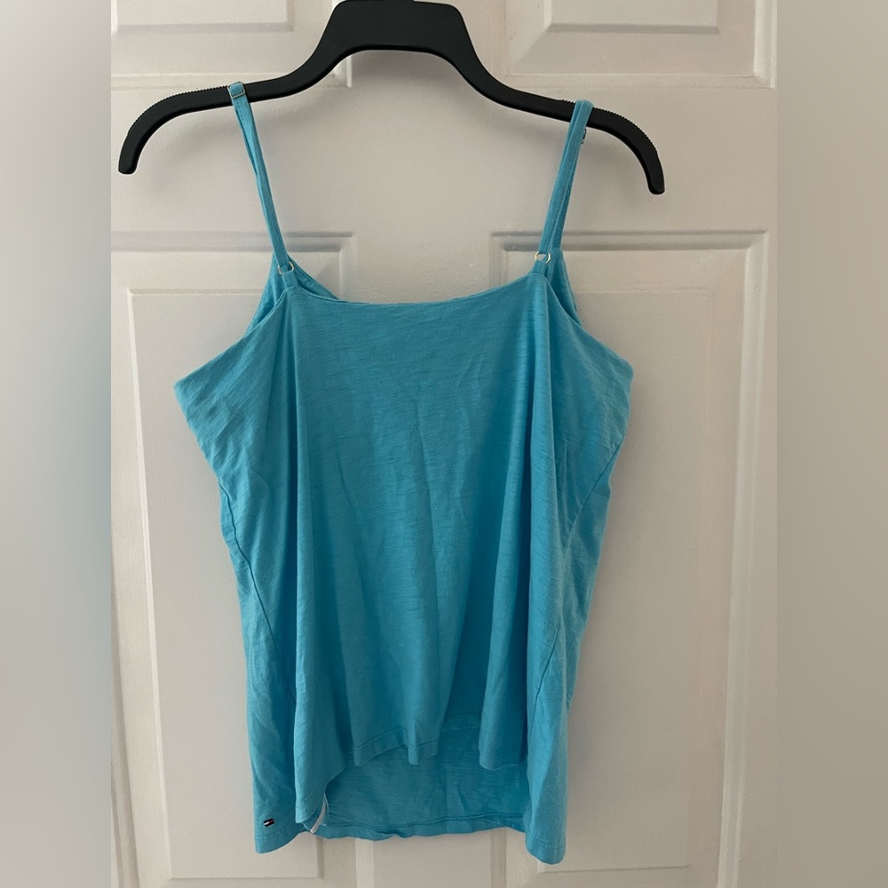 Blue Spaghetti Strap Top - Picture 2 of 4